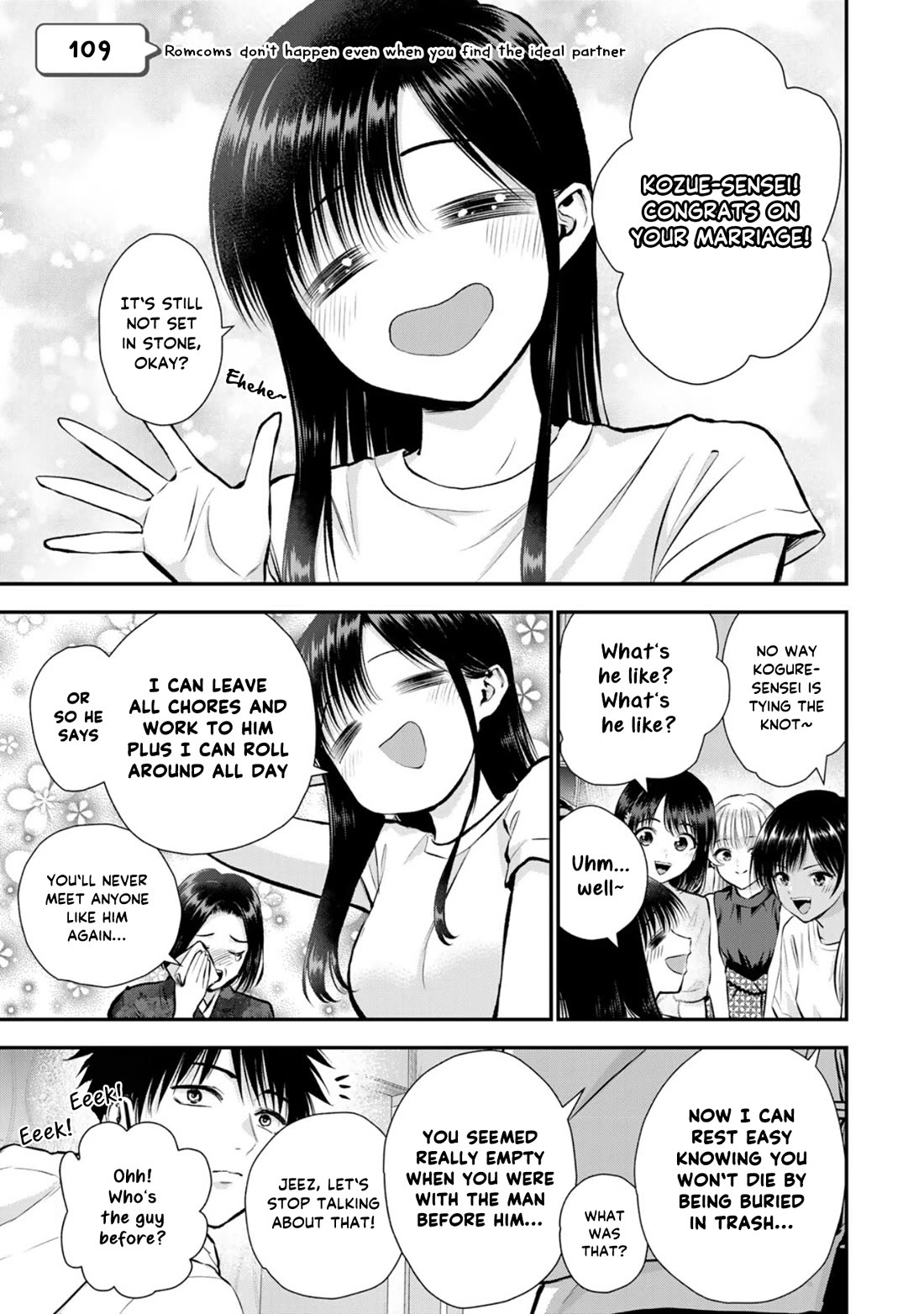 No More Love With the Girls Chapter 109 page 1 - Chapter 109: Romcoms don‘t happen even when you find the ideal partner
