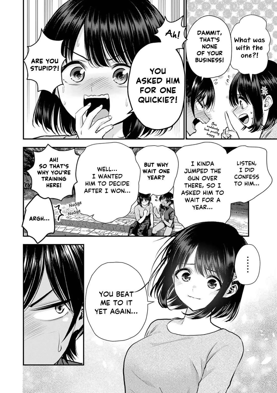 No More Love With the Girls Chapter 112 page 12 - Chapter 112: Romcoms don‘t happen even when you drop a bombshell