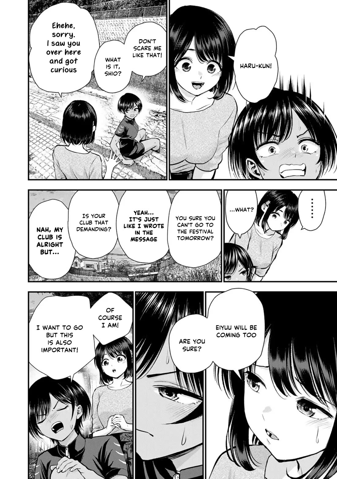 No More Love With the Girls Chapter 112 page 4 - Chapter 112: Romcoms don‘t happen even when you drop a bombshell