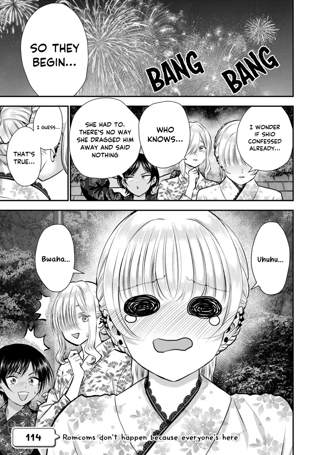 No More Love With the Girls Chapter 114 page 1 - Chapter 114: Romcoms don‘t happen because everyone‘s here