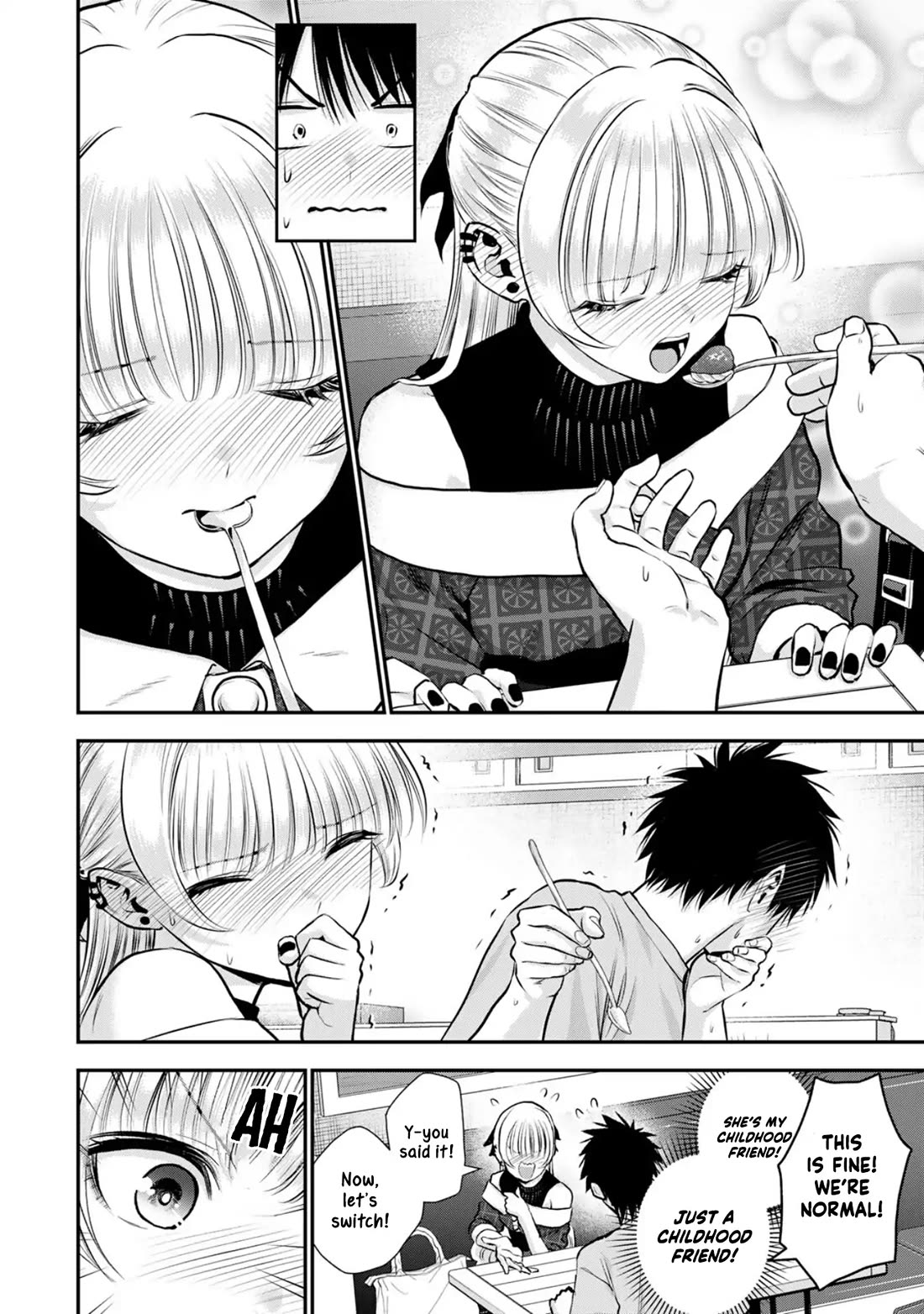 No More Love With the Girls Chapter 117 page 10 - Chapter 117: Romcoms don‘t happen even when you say ahh