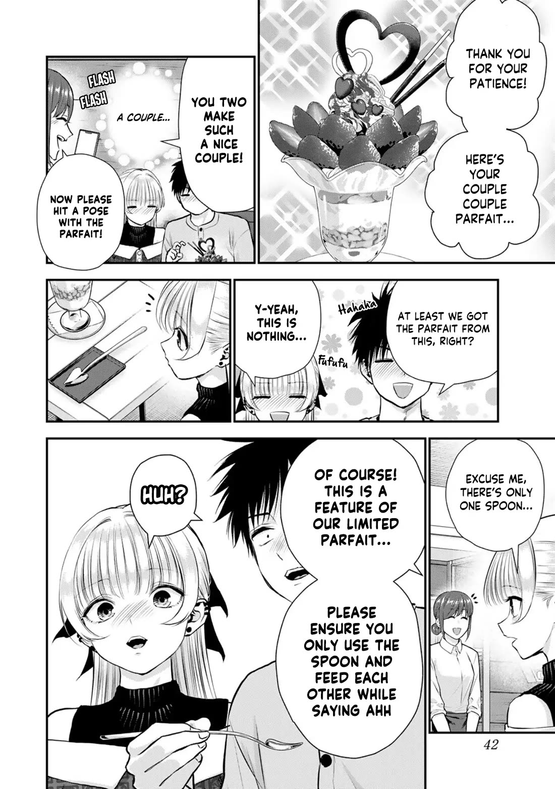 No More Love With the Girls Chapter 117 page 8 - Chapter 117: Romcoms don‘t happen even when you say ahh