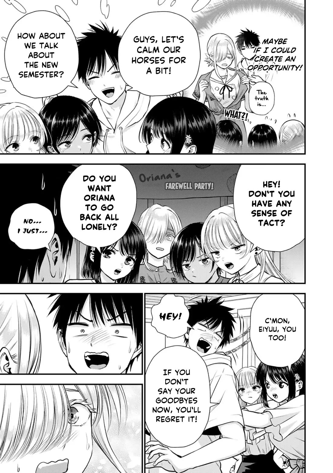 No More Love With the Girls Chapter 119 page 7 - Chapter 119: Romcoms don‘t happen even if you hold a farewell party