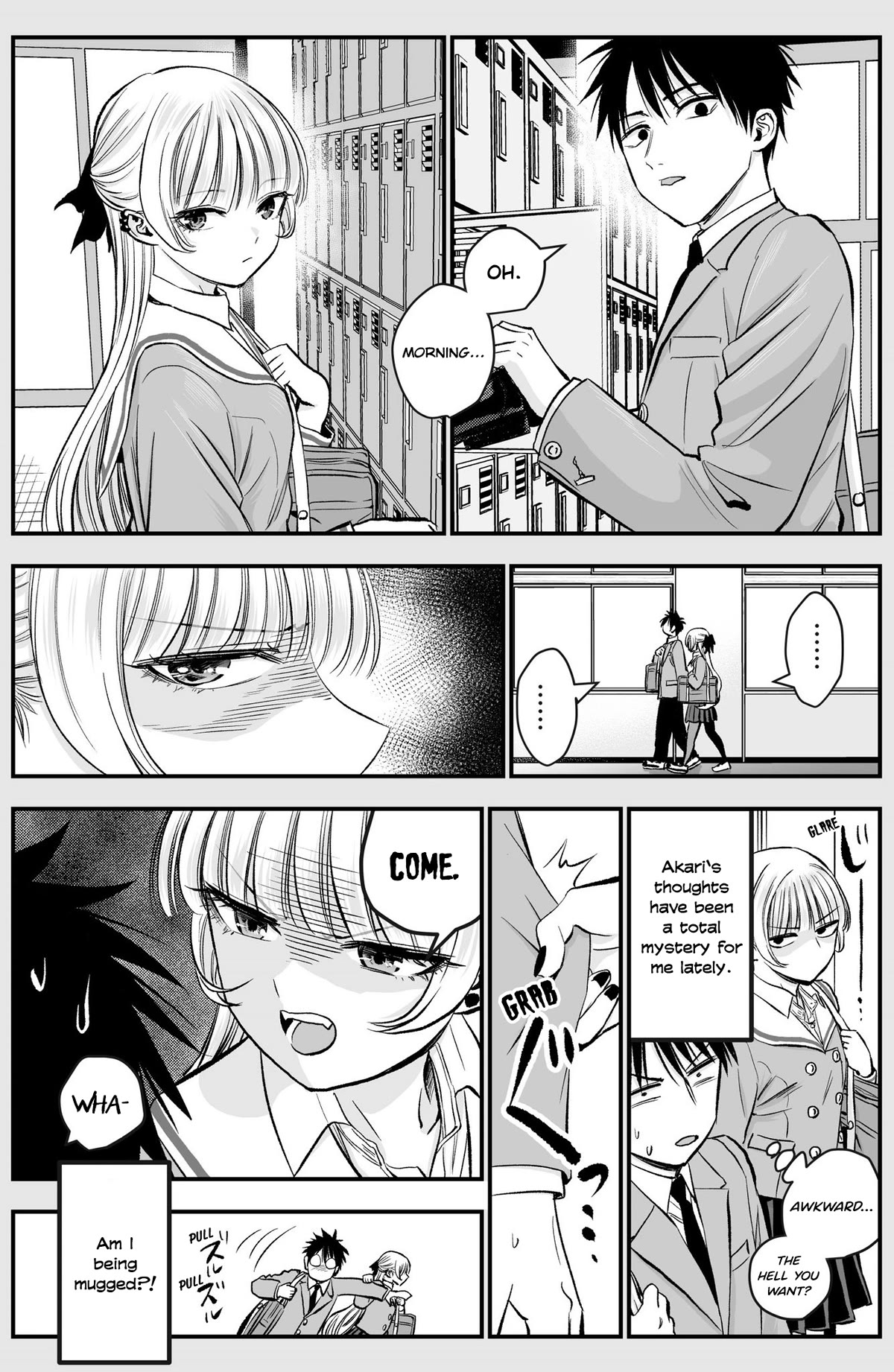 No More Love With the Girls Chapter 12.5 page 1 - Chapter 12.5: The Thread That Ties Me With My Tsundere Childhood Friend