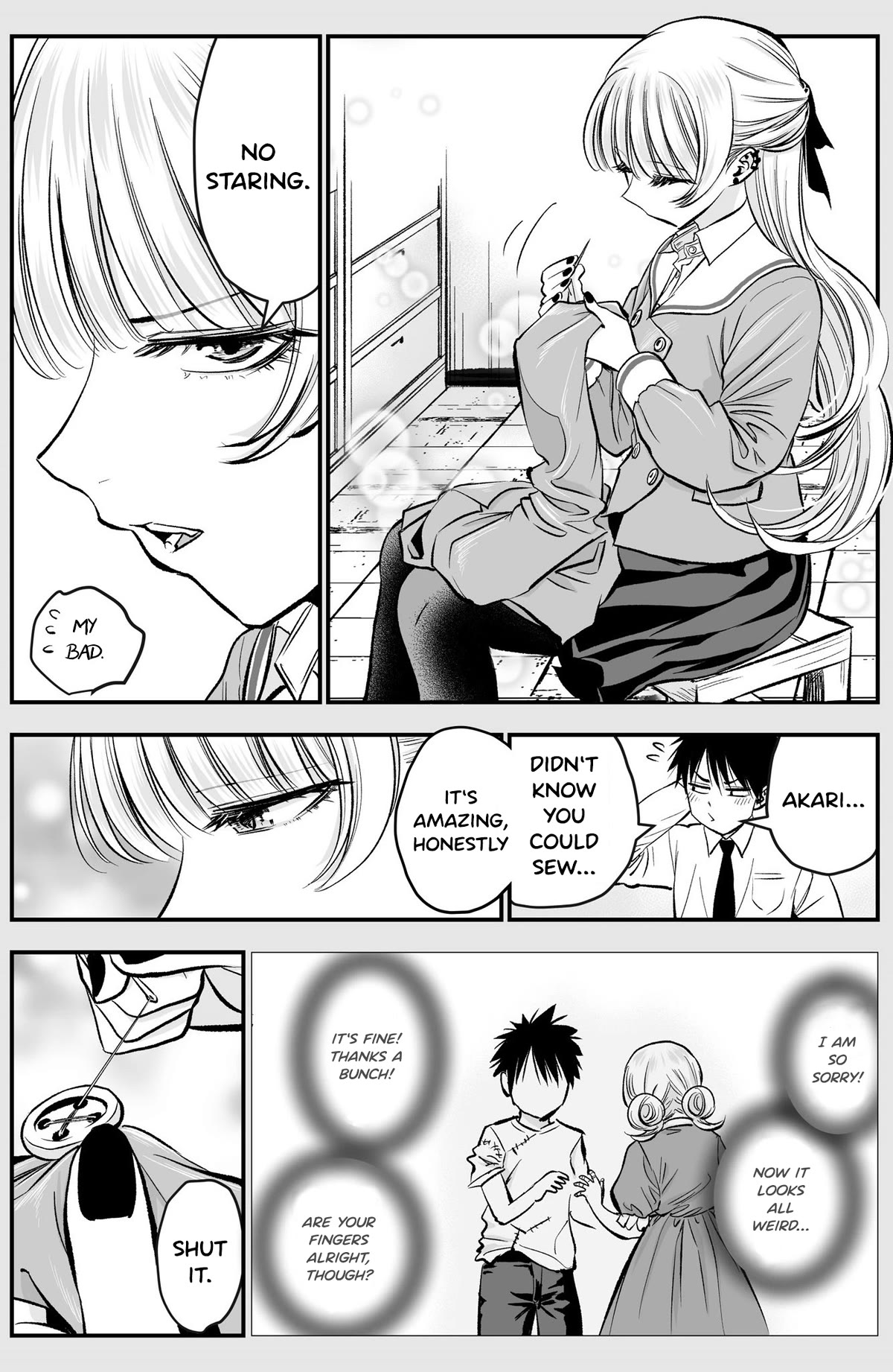 No More Love With the Girls Chapter 12.5 page 3 - Chapter 12.5: The Thread That Ties Me With My Tsundere Childhood Friend