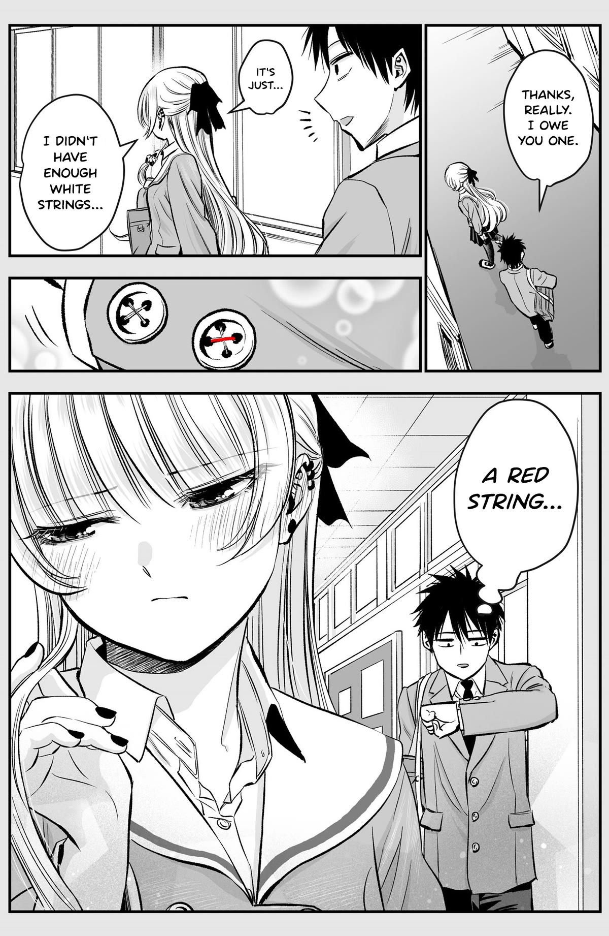No More Love With the Girls Chapter 12.5 page 4 - Chapter 12.5: The Thread That Ties Me With My Tsundere Childhood Friend