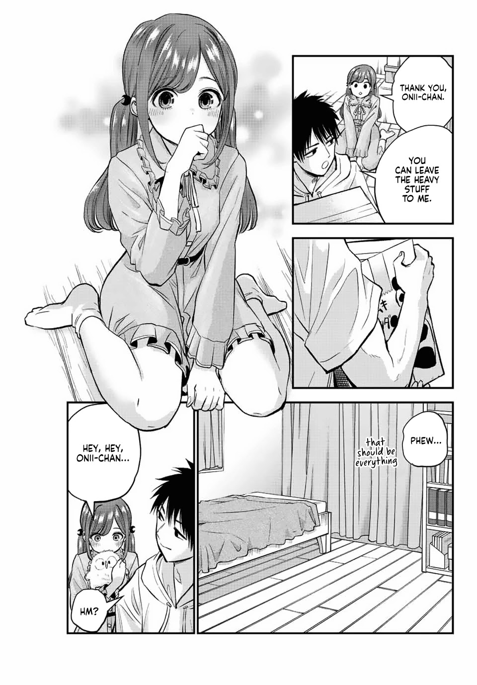 No More Love With the Girls Chapter 12 page 11 - Chapter 12: Romcoms don't happen even if you're a little sister character