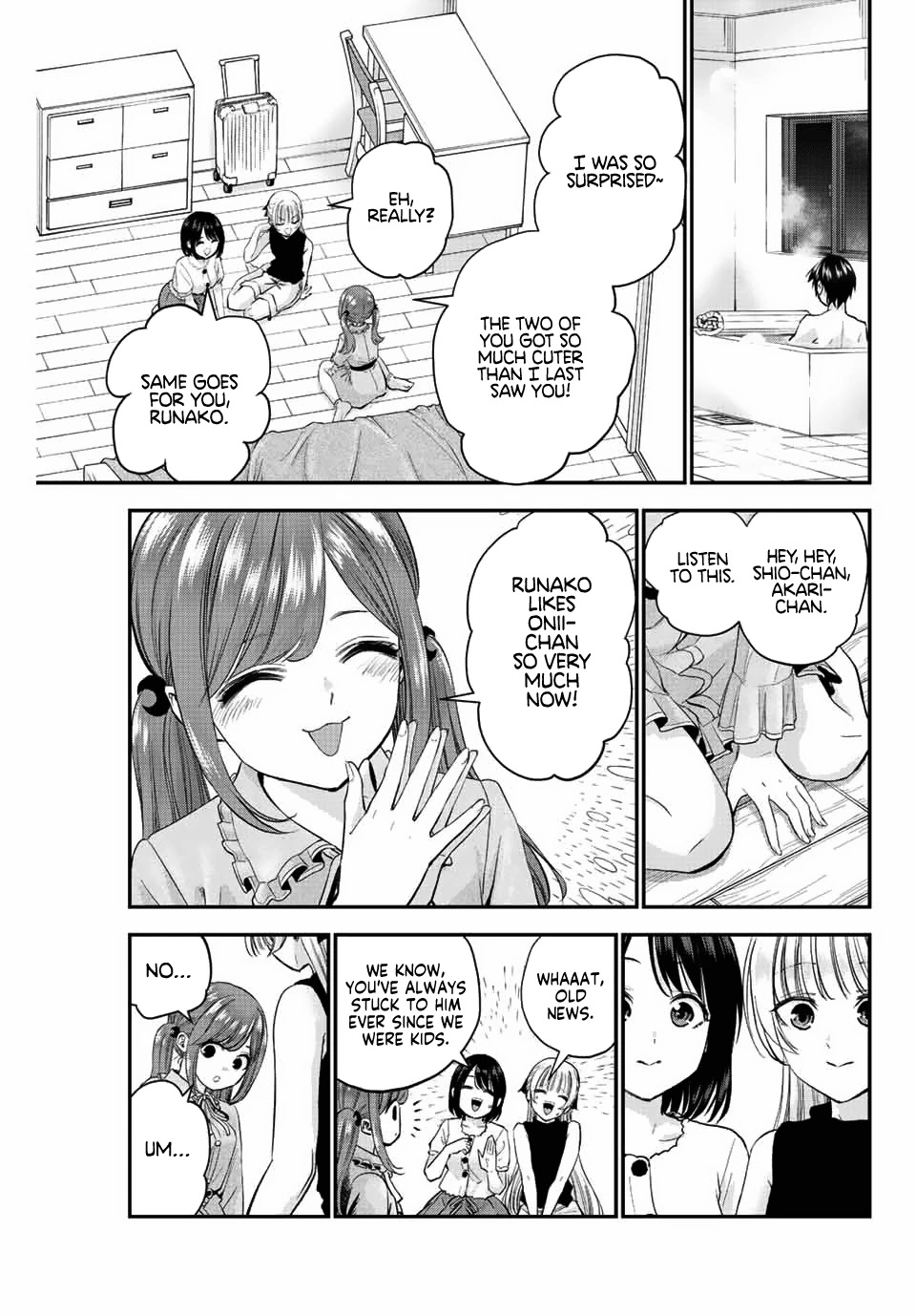 No More Love With the Girls Chapter 12 page 15 - Chapter 12: Romcoms don't happen even if you're a little sister character