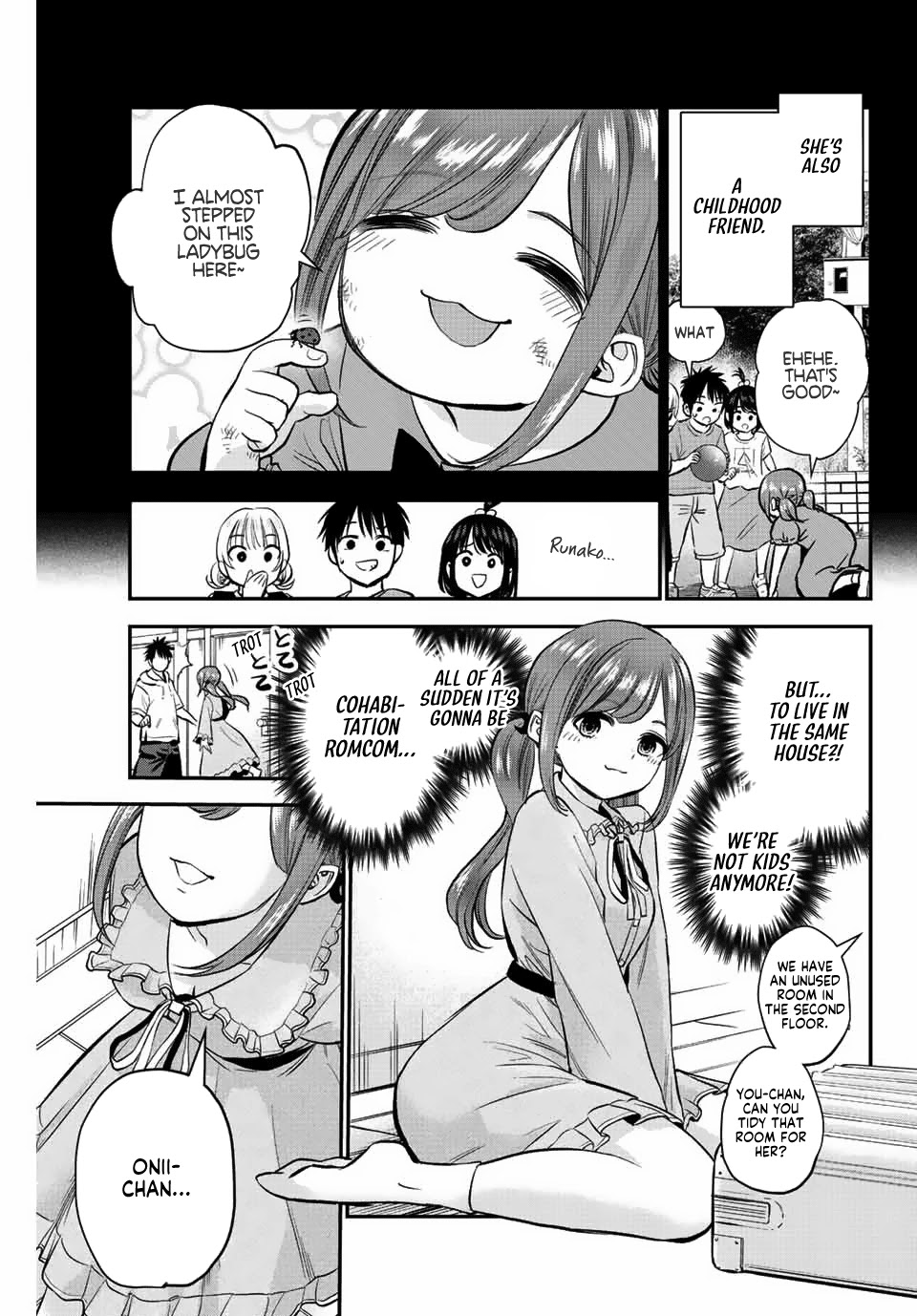 No More Love With the Girls Chapter 12 page 7 - Chapter 12: Romcoms don't happen even if you're a little sister character