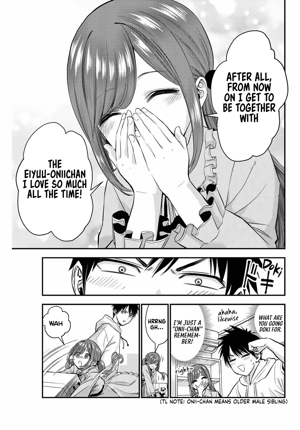 No More Love With the Girls Chapter 12 page 9 - Chapter 12: Romcoms don't happen even if you're a little sister character