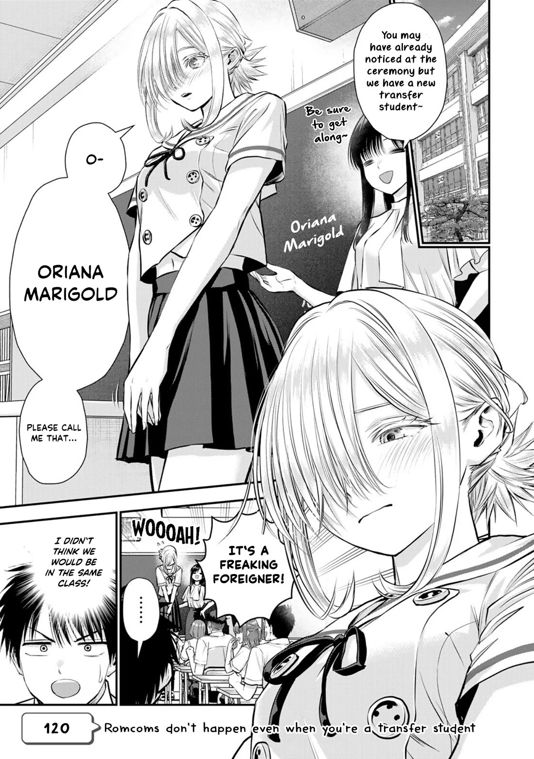 No More Love With the Girls Chapter 120 page 1 - Chapter 120: Romcoms don't happen even when you're a transfer student