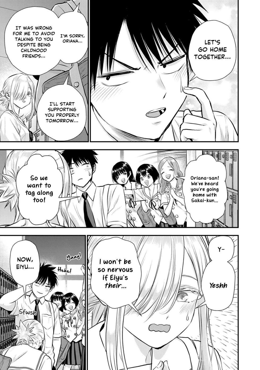 No More Love With the Girls Chapter 120 page 11 - Chapter 120: Romcoms don't happen even when you're a transfer student