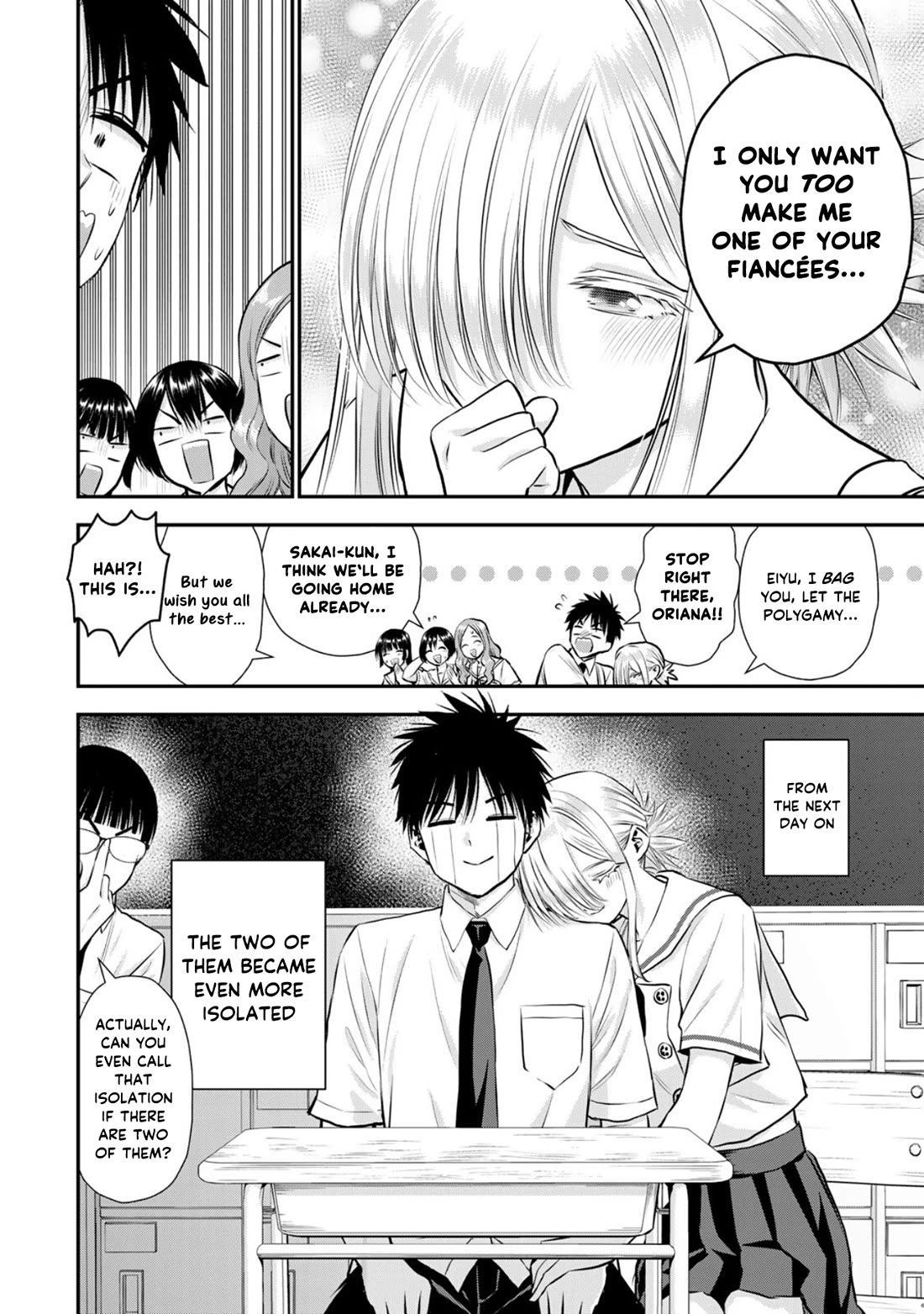 No More Love With the Girls Chapter 120 page 14 - Chapter 120: Romcoms don't happen even when you're a transfer student