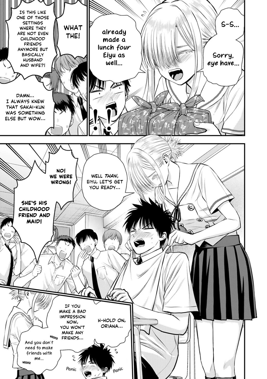 No More Love With the Girls Chapter 120 page 5 - Chapter 120: Romcoms don't happen even when you're a transfer student