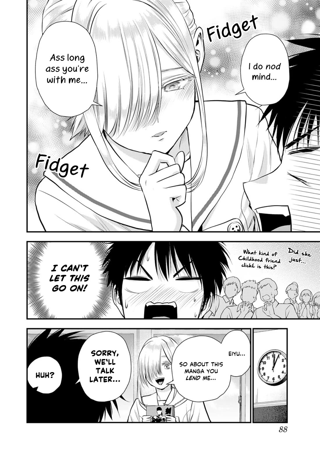 No More Love With the Girls Chapter 120 page 6 - Chapter 120: Romcoms don't happen even when you're a transfer student