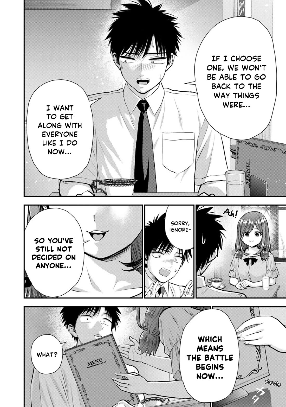 No More Love With the Girls Chapter 122 page 10 - Chapter 122: Romcoms don't happen even when you talk love again