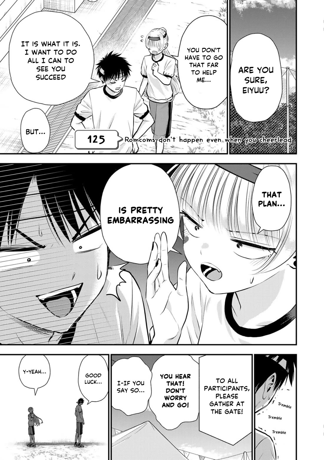 No More Love With the Girls Chapter 125 page 1 - Chapter 125: Romcoms don‘t happen even when you cheerlead