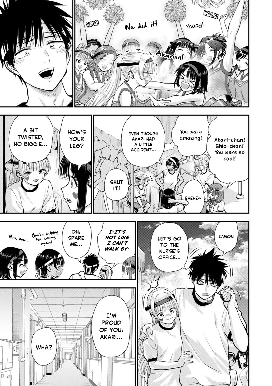 No More Love With the Girls Chapter 125 page 13 - Chapter 125: Romcoms don‘t happen even when you cheerlead