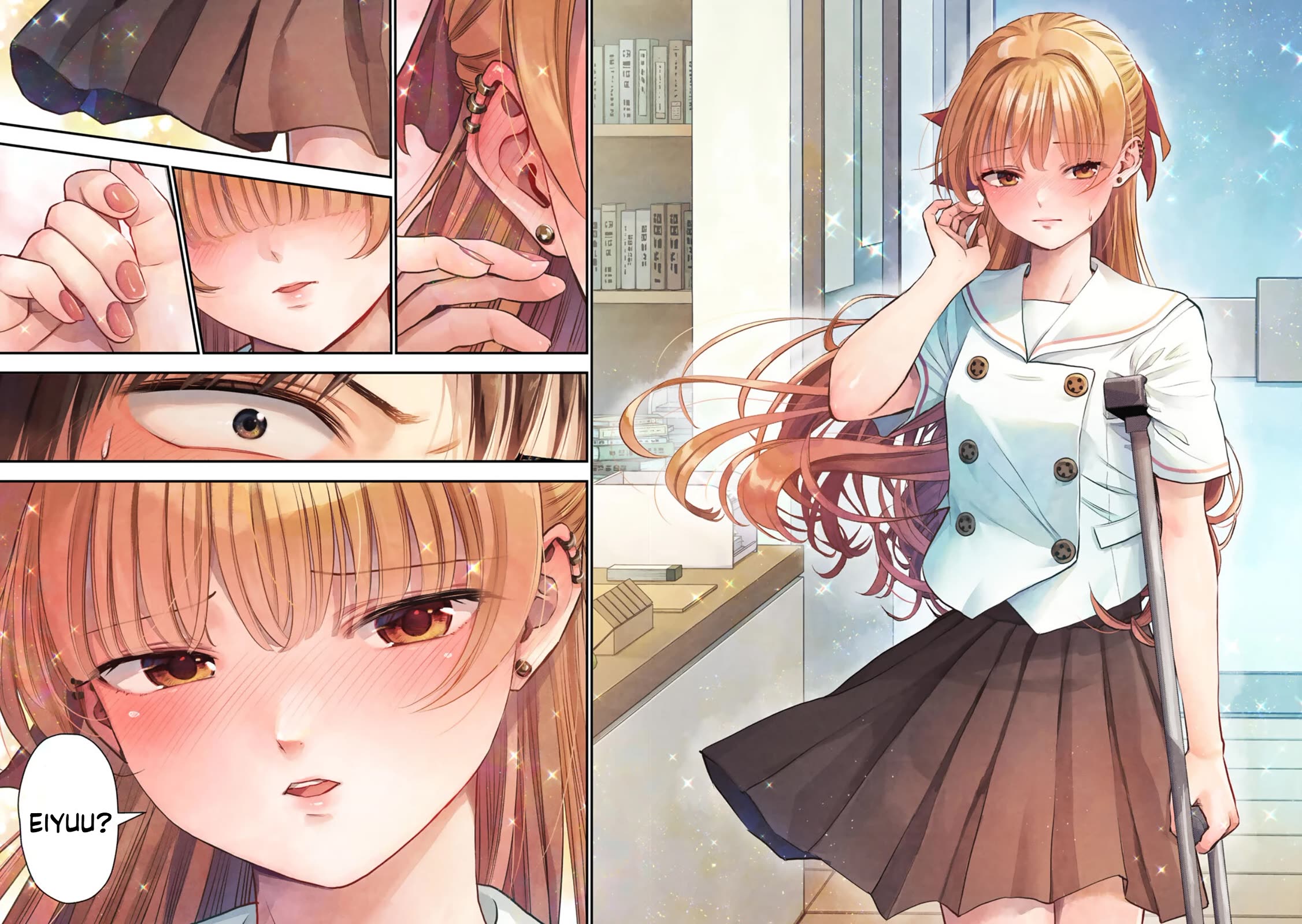 No More Love With the Girls Chapter 127 page 12 - Chapter 127: Romcoms don't happen even when you clean up
