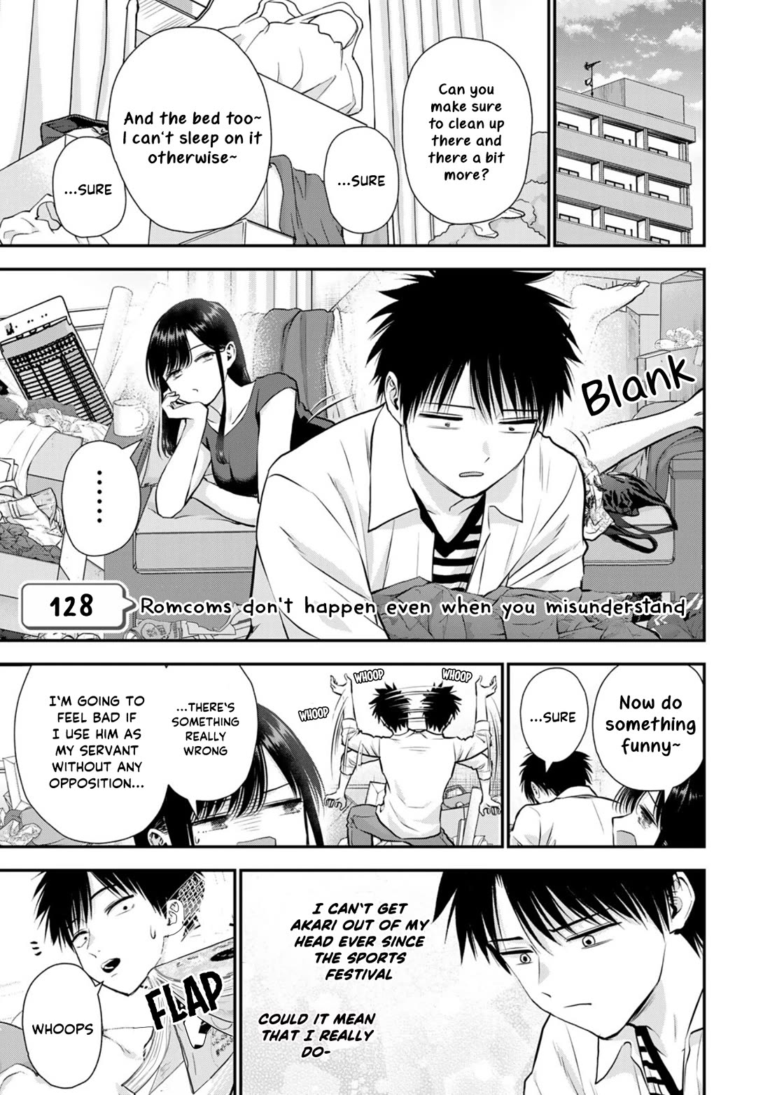 No More Love With the Girls Chapter 128 page 1 - Chapter 128: Romcoms don‘t happen even when you misunderstand