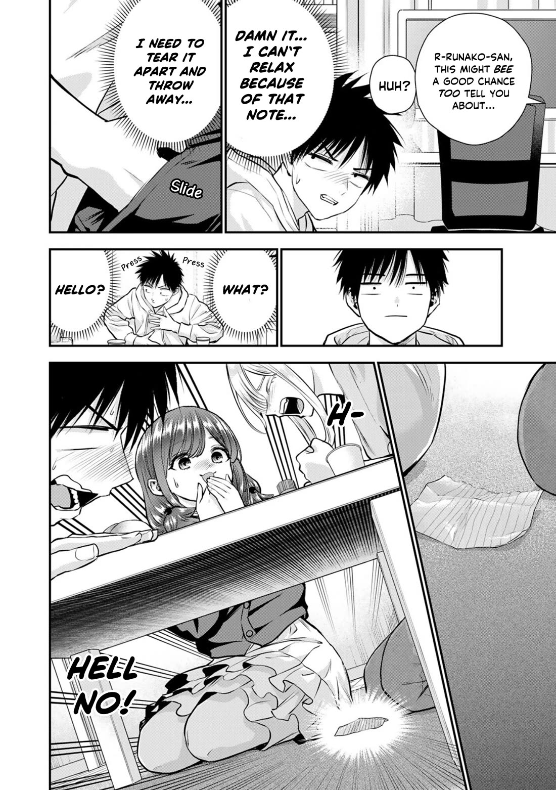 No More Love With the Girls Chapter 129 page 6 - Chapter 129: Romcoms don‘t happen even when you try to hide it