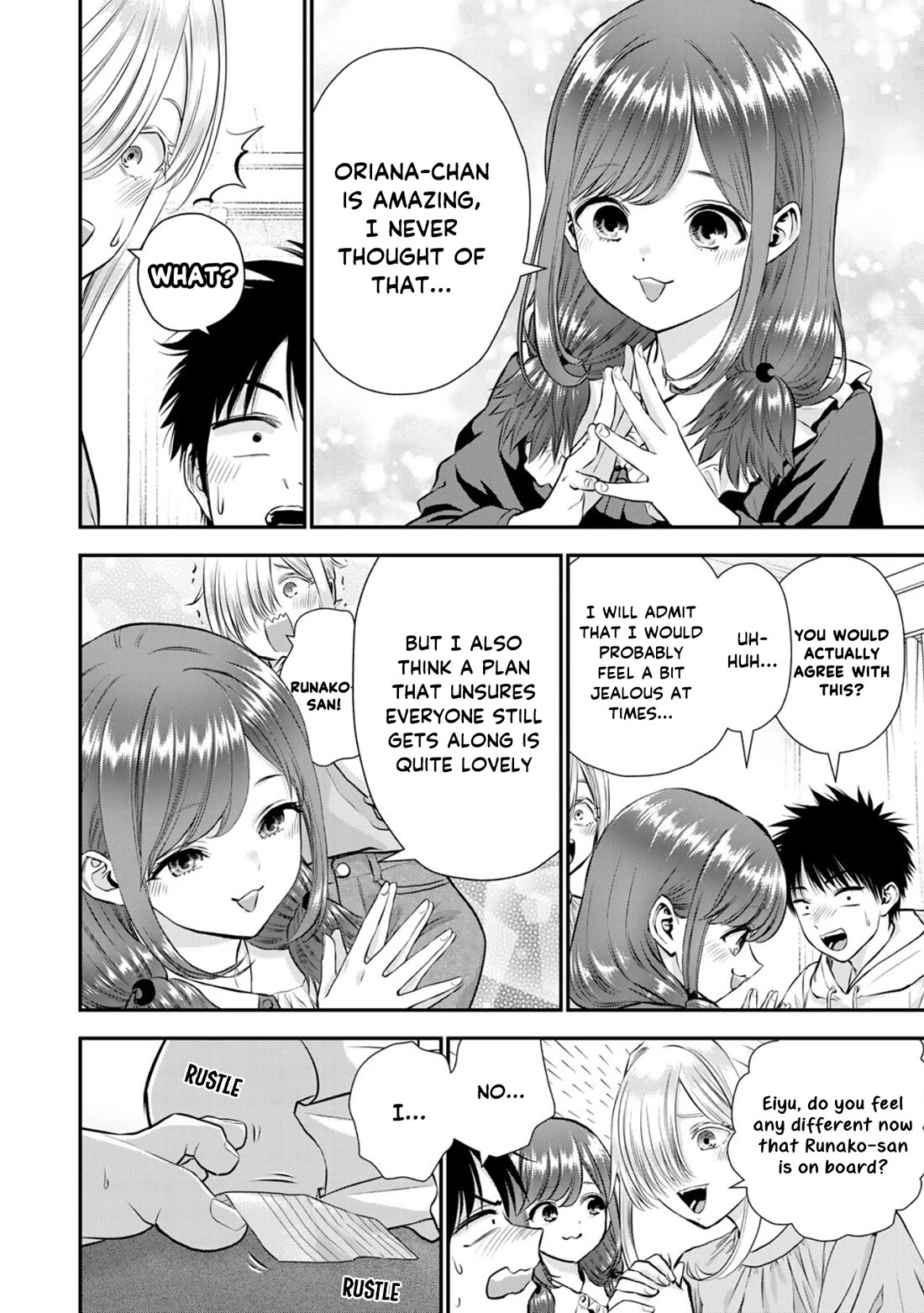 No More Love With the Girls Chapter 129 page 8 - Chapter 129: Romcoms don‘t happen even when you try to hide it