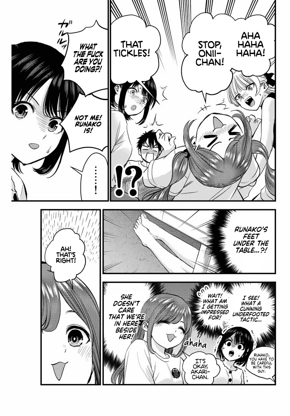 No More Love With the Girls Chapter 13 page 7 - Chapter 13: Romcoms don't happen because you're "Onii-chan"