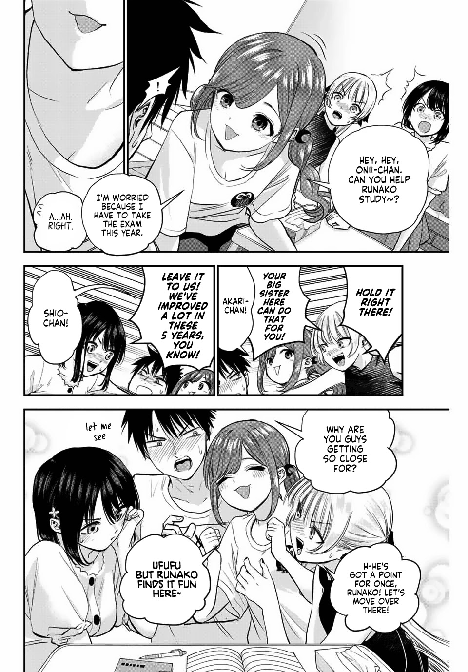 No More Love With the Girls Chapter 13 page 8 - Chapter 13: Romcoms don't happen because you're "Onii-chan"