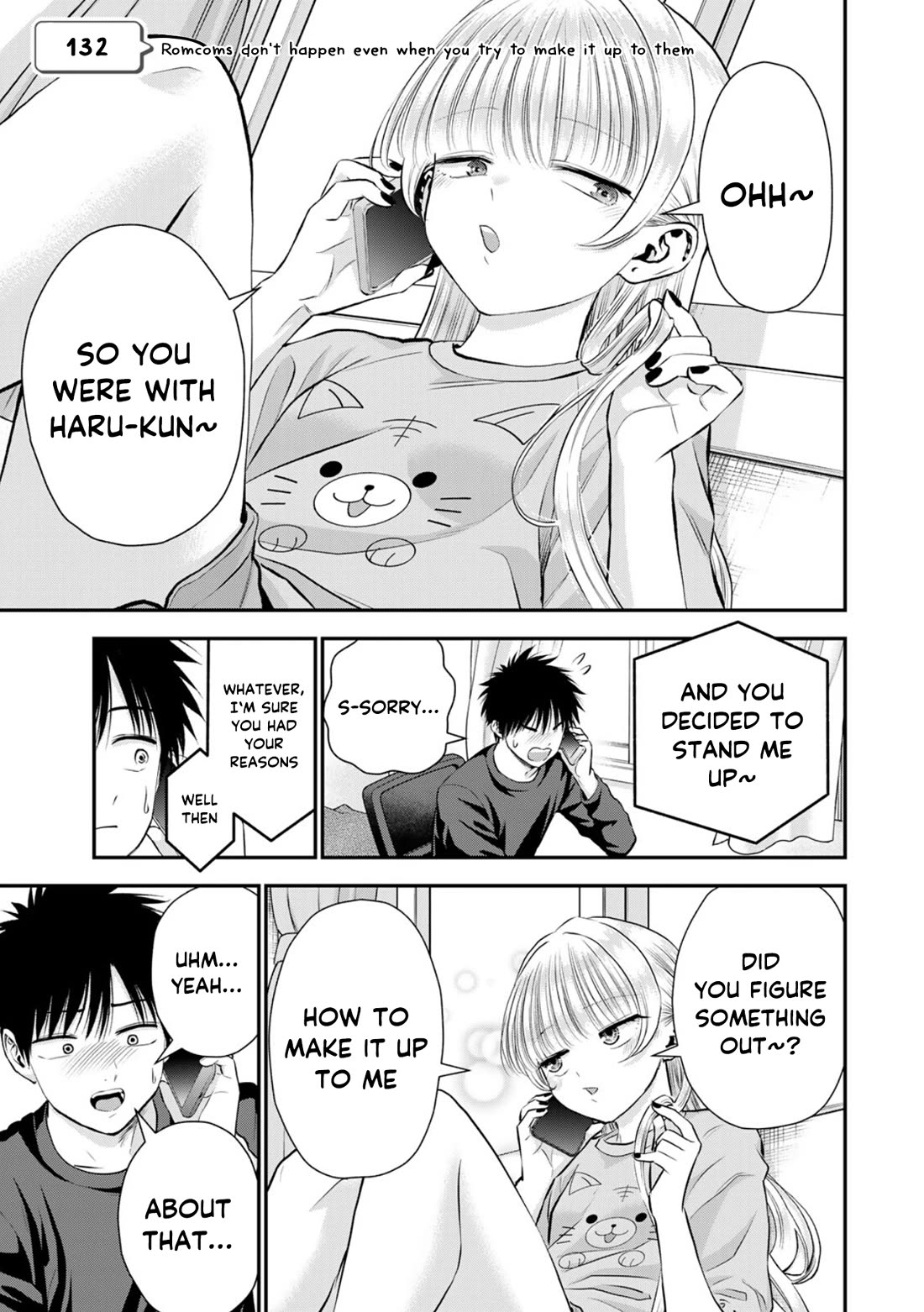No More Love With the Girls Chapter 132 page 1 - Chapter 132: Romcoms don‘t happen even when you try to make it up to them