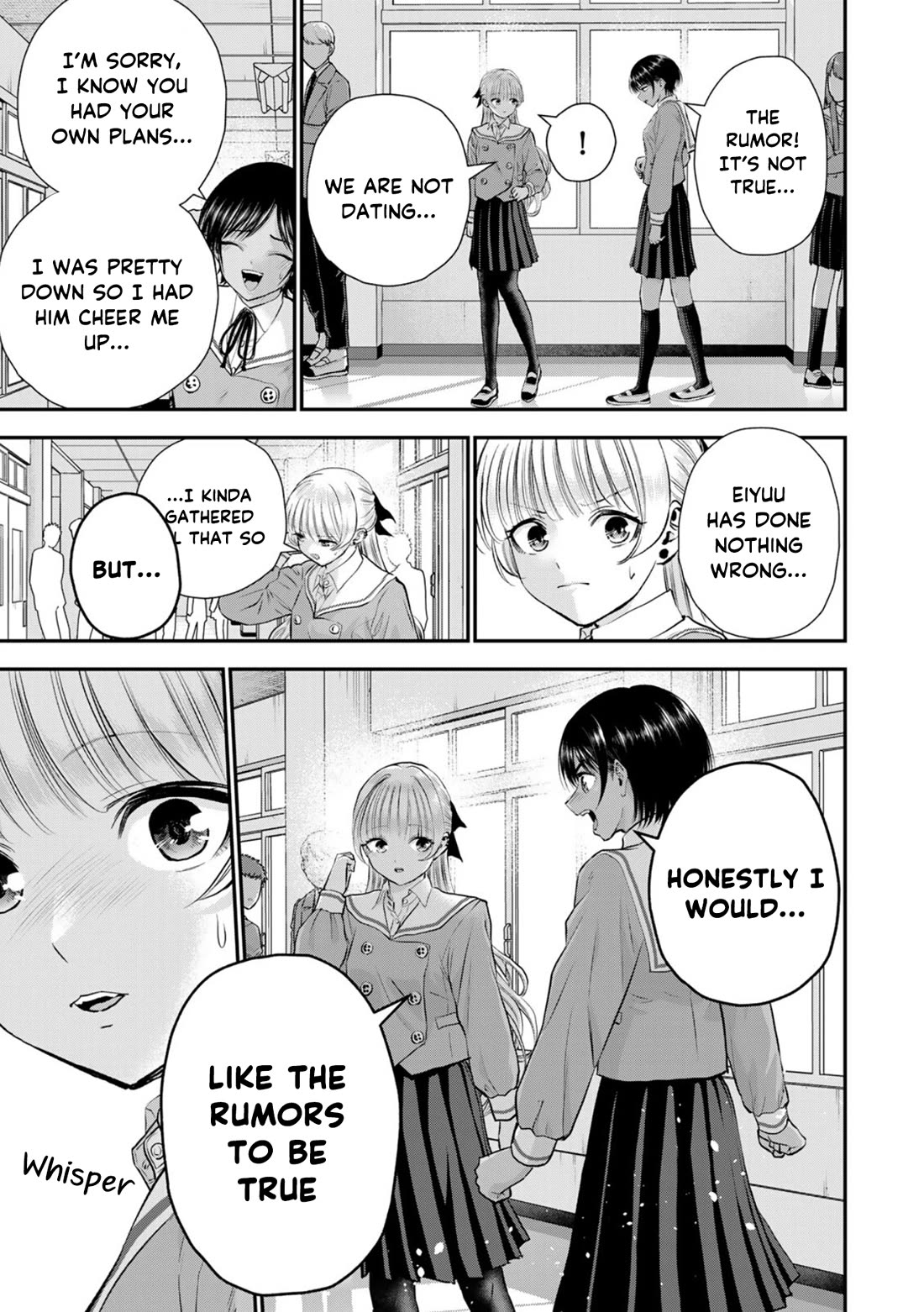 No More Love With the Girls Chapter 133 page 11 - Chapter 133: Romcoms don’t happen even when you’re the target of rumors