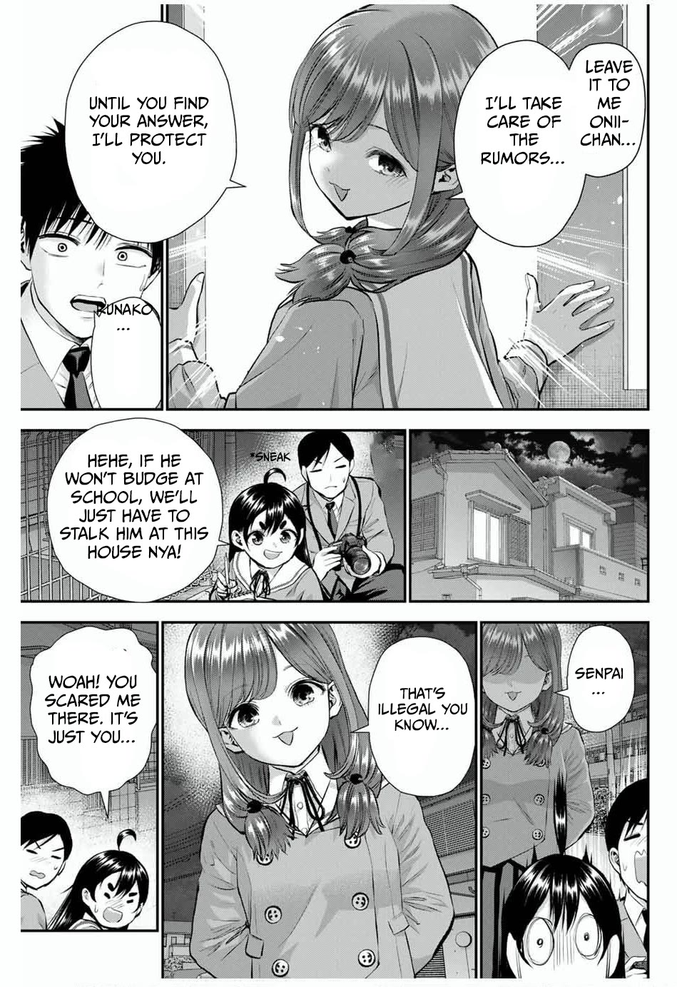 No More Love With the Girls Chapter 135 page 11 - Chapter 135: Romcoms won't happen even if we say ‘Ready, set,'