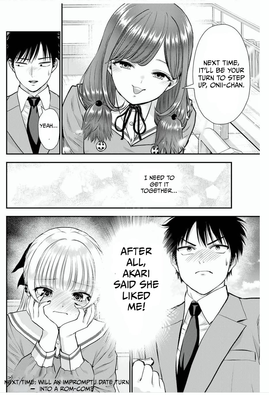 No More Love With the Girls Chapter 135 page 14 - Chapter 135: Romcoms won't happen even if we say ‘Ready, set,'
