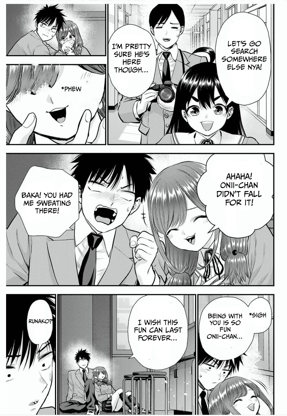 No More Love With the Girls Chapter 135 page 7 - Chapter 135: Romcoms won't happen even if we say ‘Ready, set,'