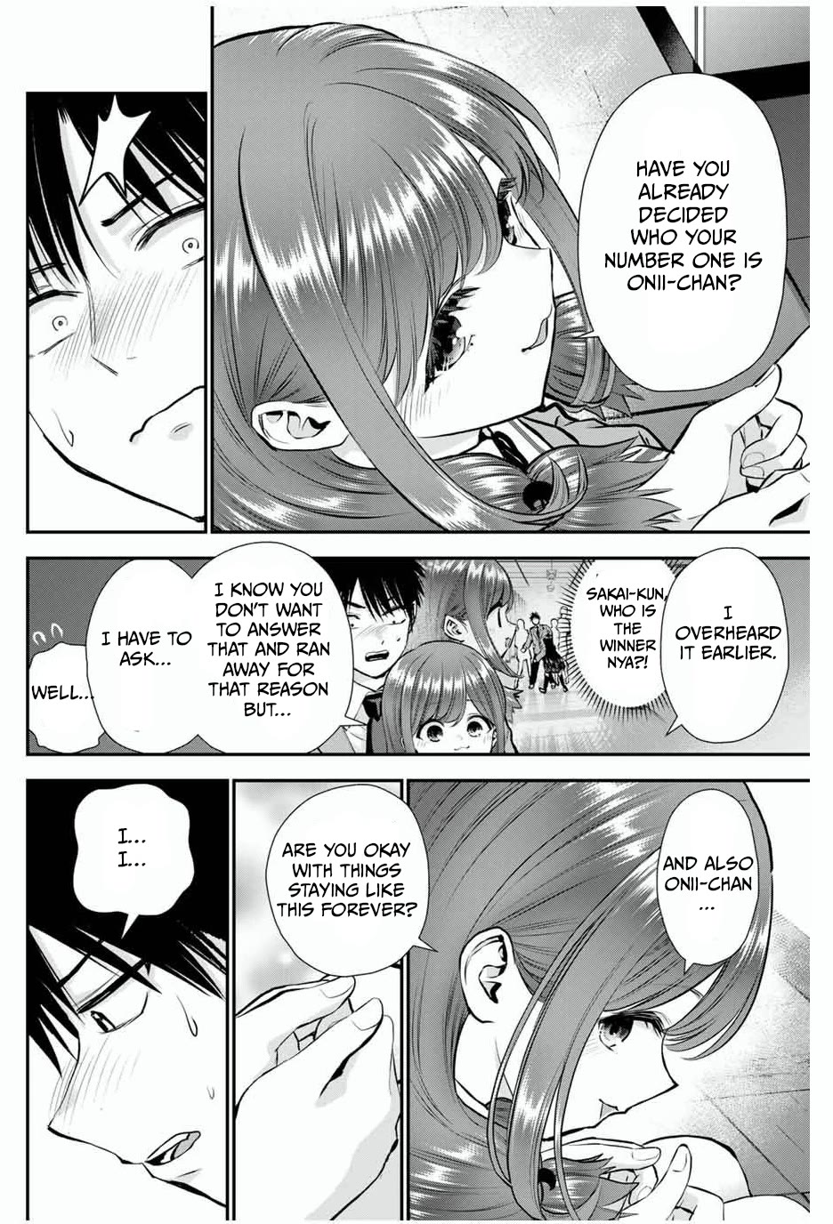No More Love With the Girls Chapter 135 page 8 - Chapter 135: Romcoms won't happen even if we say ‘Ready, set,'