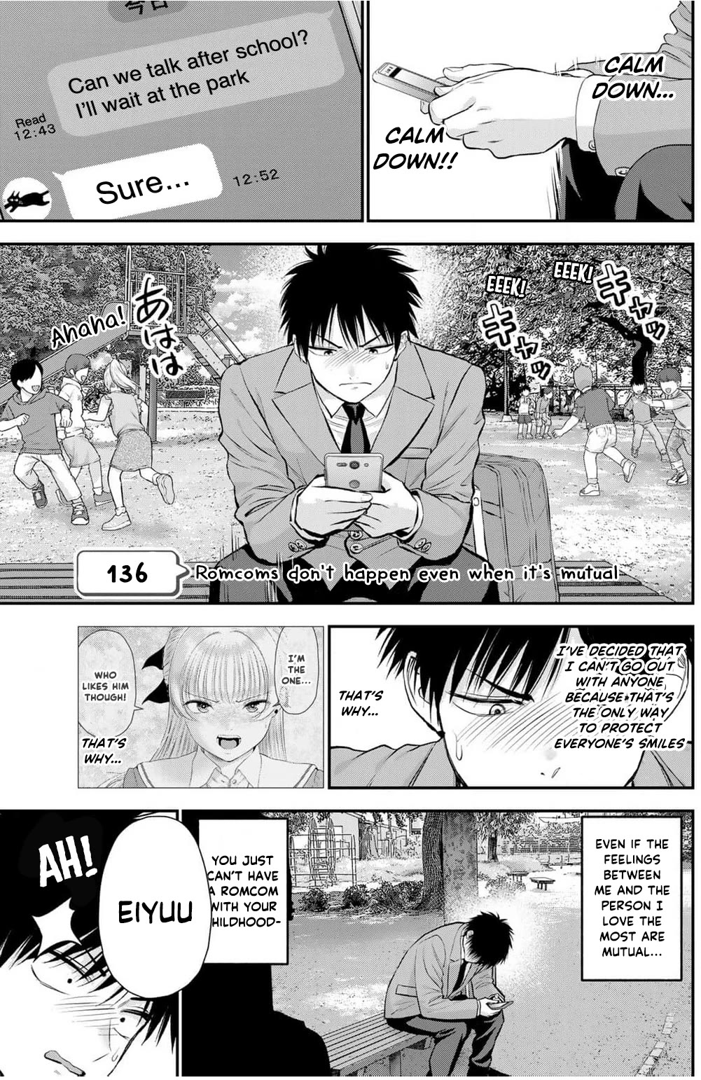 No More Love With the Girls Chapter 136 page 1 - Chapter 136: Romcoms don’t happen even when it’s mutual