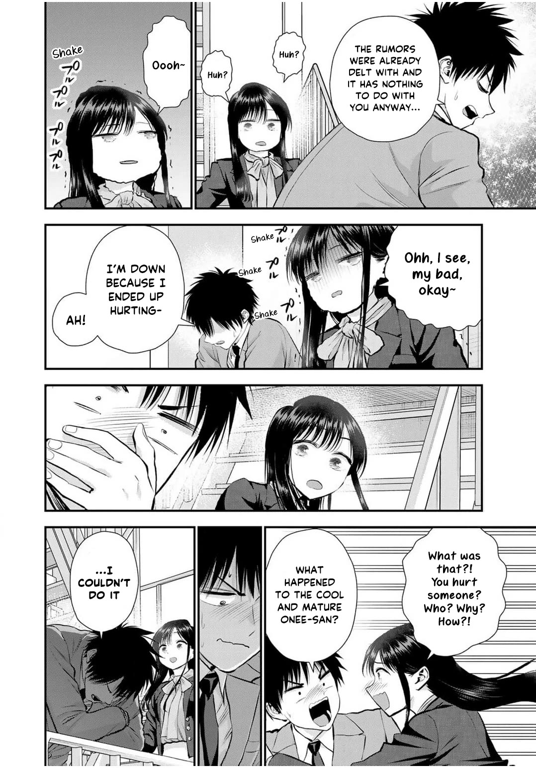 No More Love With the Girls Chapter 137 page 6 - Chapter 137: Romcoms don’t happen even when you’re like a really cool and mature Onee-san