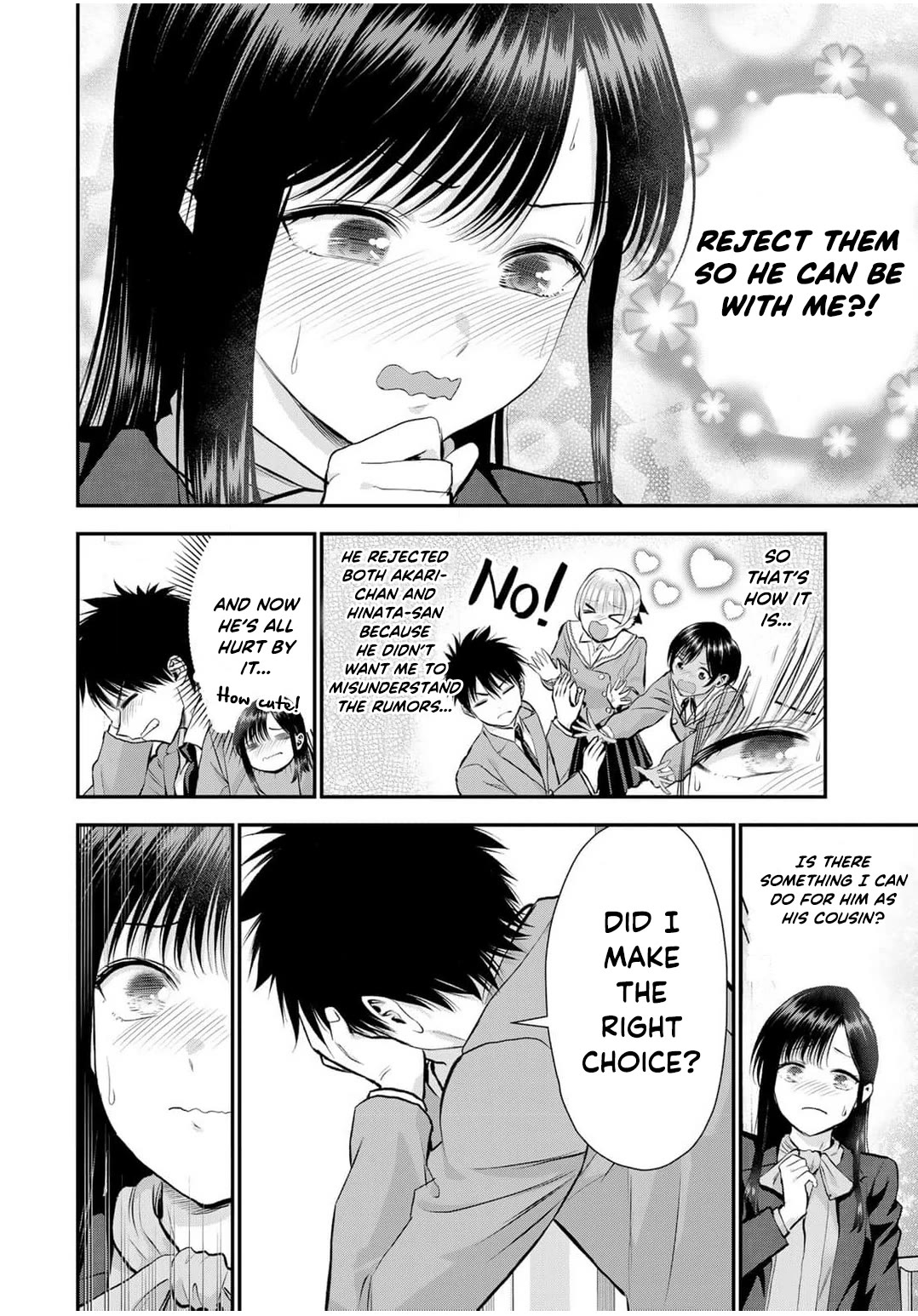 No More Love With the Girls Chapter 137 page 8 - Chapter 137: Romcoms don’t happen even when you’re like a really cool and mature Onee-san