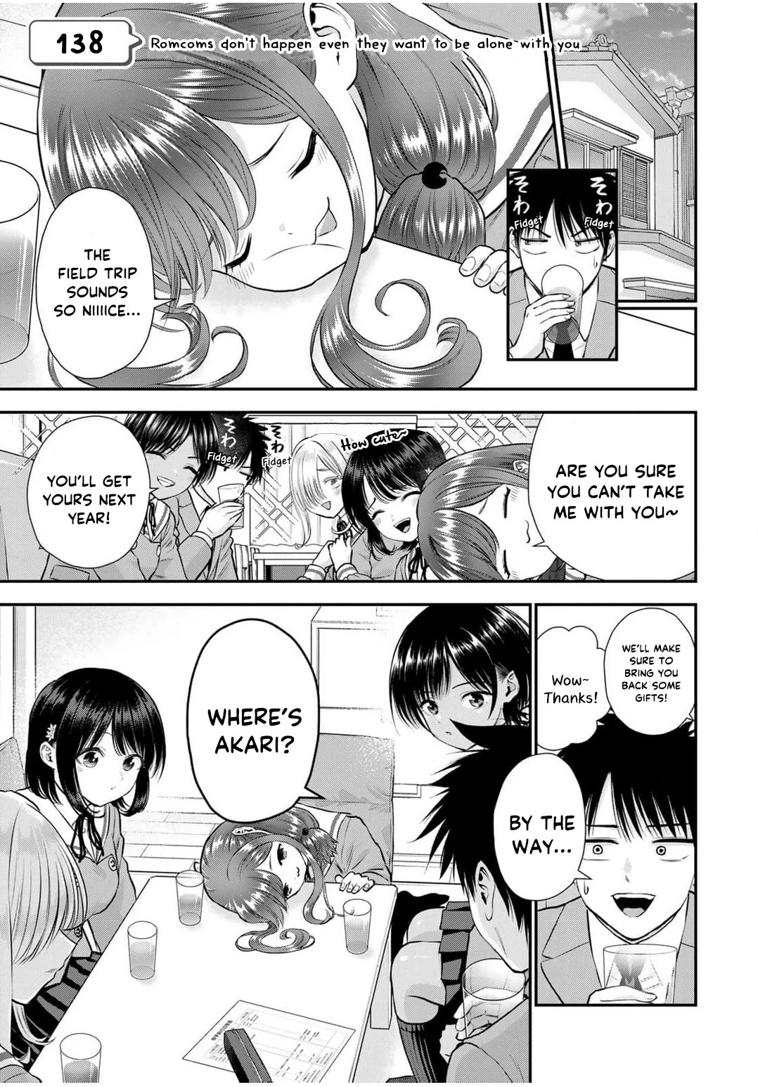 No More Love With the Girls Chapter 138 page 1 - Chapter 138: Romcoms don’t happen even they want to be alone with you