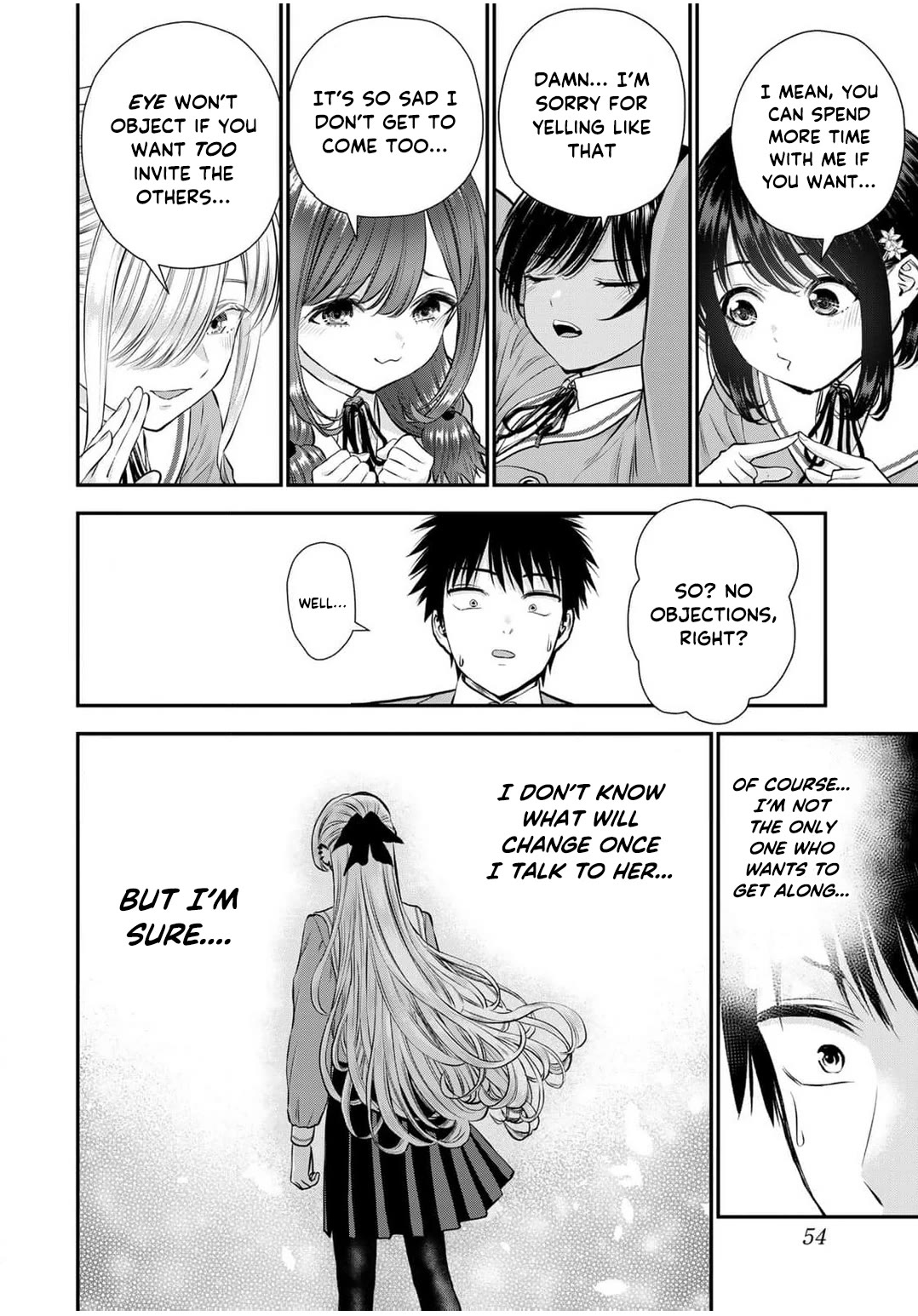 No More Love With the Girls Chapter 138 page 10 - Chapter 138: Romcoms don’t happen even they want to be alone with you
