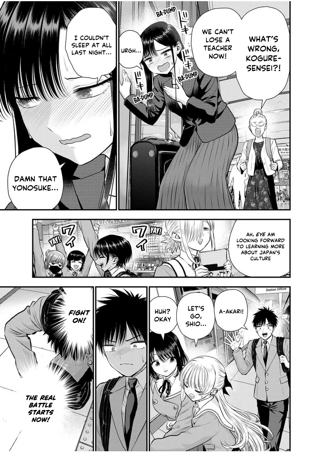No More Love With the Girls Chapter 138 page 13 - Chapter 138: Romcoms don’t happen even they want to be alone with you