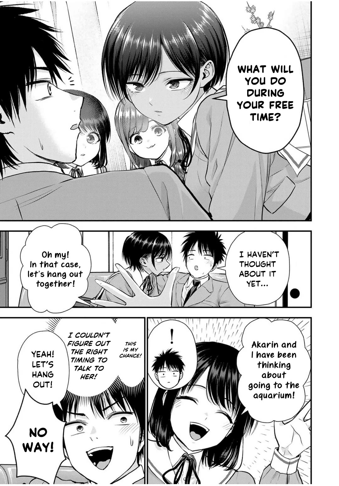 No More Love With the Girls Chapter 138 page 3 - Chapter 138: Romcoms don’t happen even they want to be alone with you