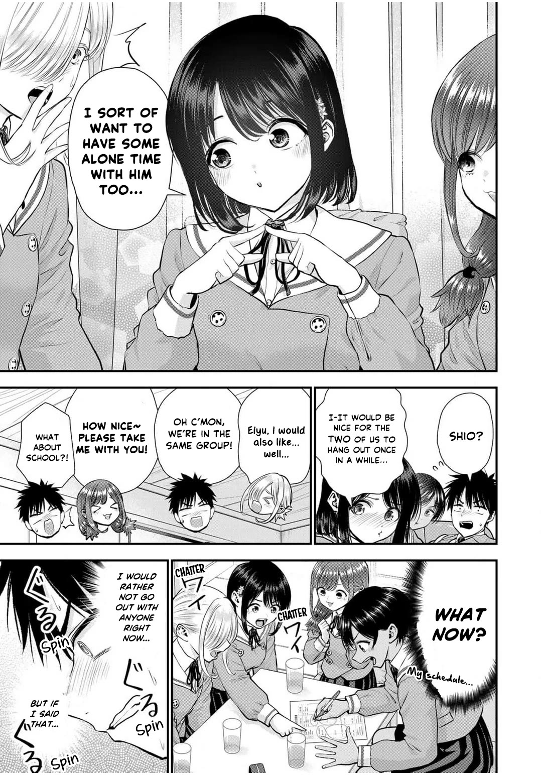 No More Love With the Girls Chapter 138 page 5 - Chapter 138: Romcoms don’t happen even they want to be alone with you