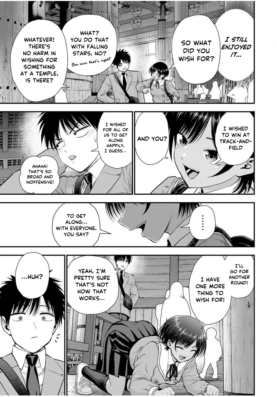 No More Love With the Girls Chapter 139 page 7 - Chapter 139: Romcoms don’t happen even when you crawl through a pillar