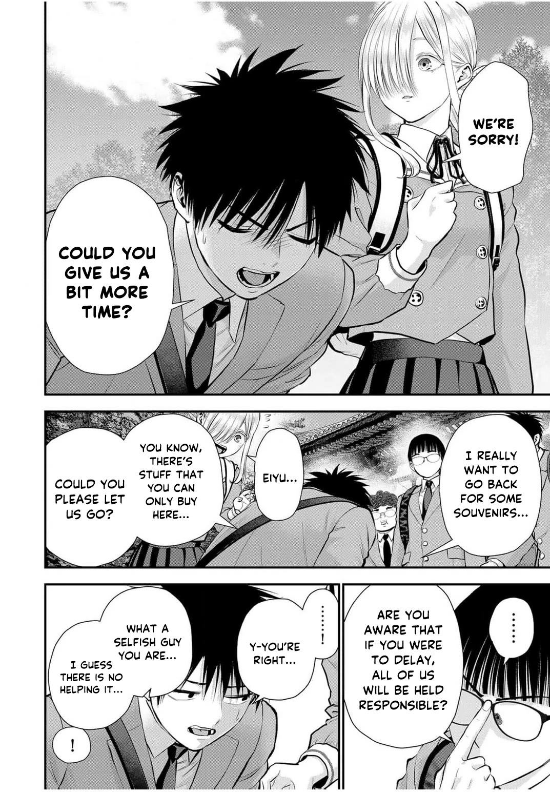 No More Love With the Girls Chapter 140 page 10 - Chapter 140: Romcoms don’t happen even when you have to be with five people