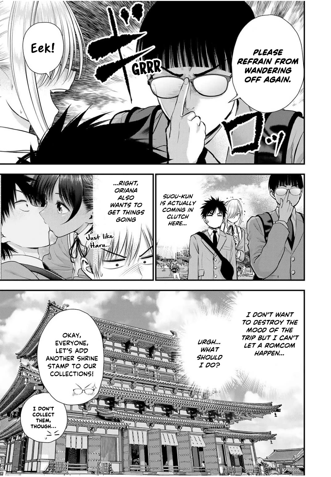 No More Love With the Girls Chapter 140 page 3 - Chapter 140: Romcoms don’t happen even when you have to be with five people