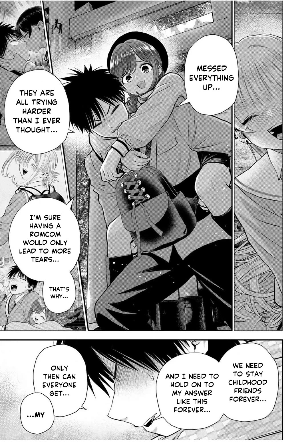 No More Love With the Girls Chapter 142 page 11 - Chapter 142: Romcoms don’t happen even when you can’t give an answer