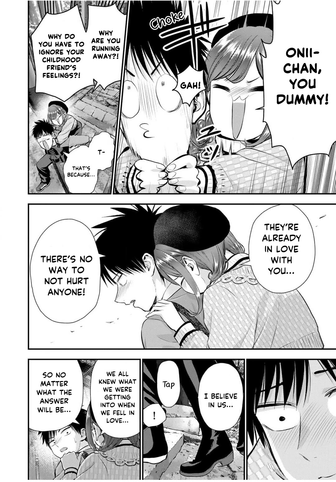 No More Love With the Girls Chapter 142 page 12 - Chapter 142: Romcoms don’t happen even when you can’t give an answer
