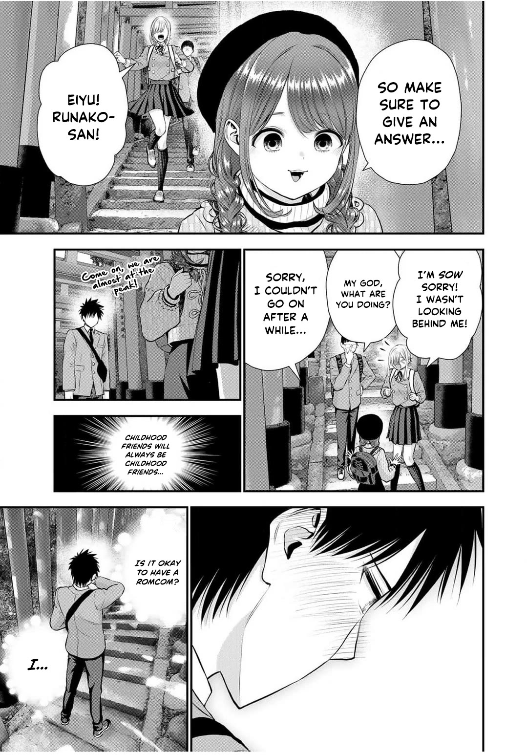 No More Love With the Girls Chapter 142 page 17 - Chapter 142: Romcoms don’t happen even when you can’t give an answer