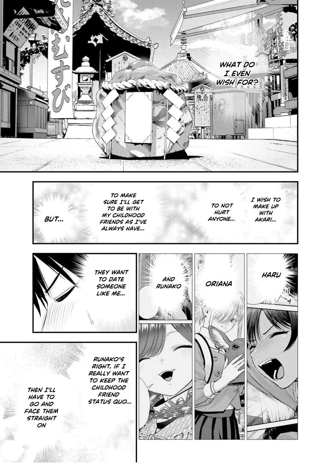 No More Love With the Girls Chapter 143 page 9 - Chapter 143: Romcoms don’t happen even if you get your love fortune told