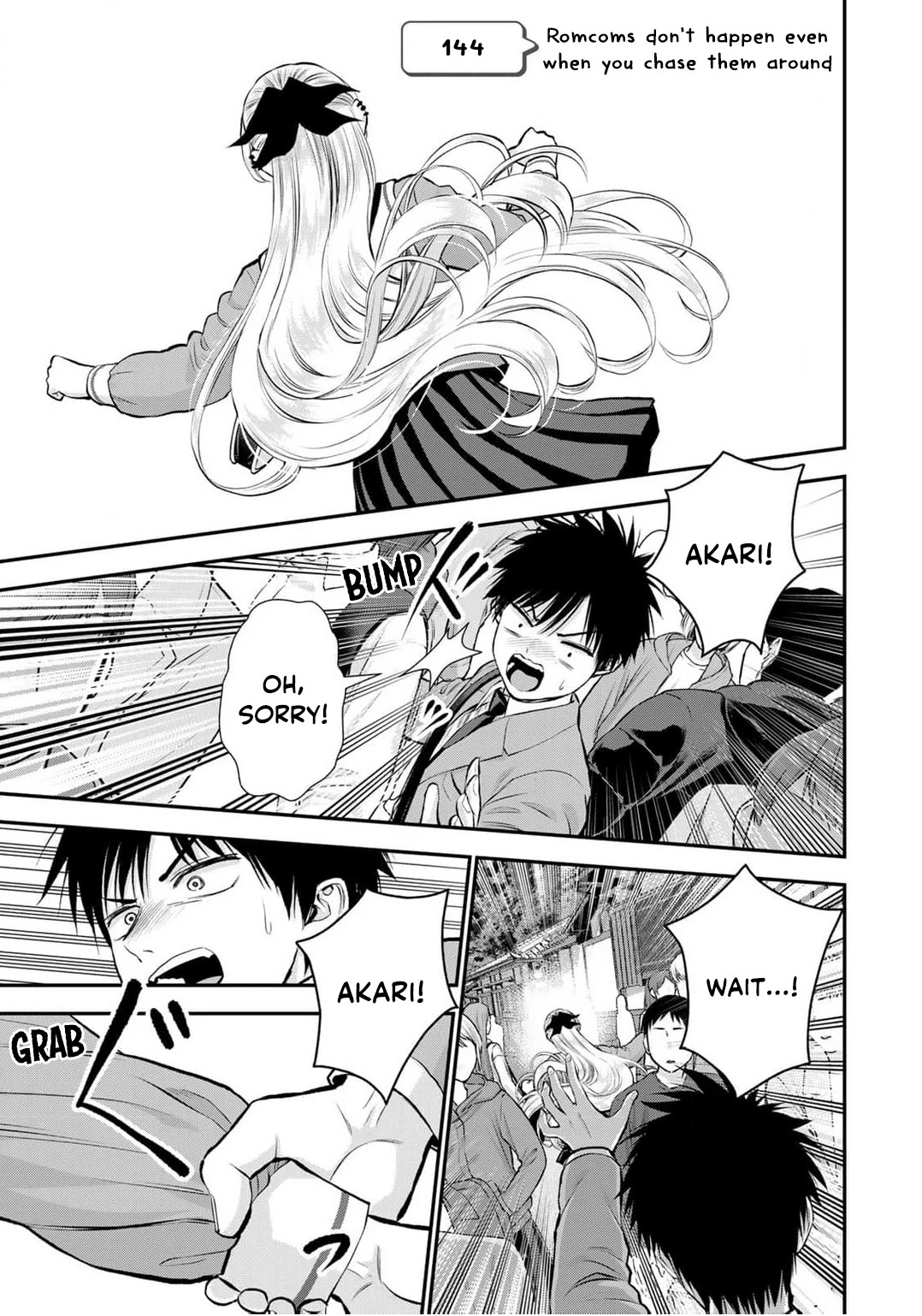 No More Love With the Girls Chapter 144 page 1 - Chapter 144: Romcoms don’t happen even when you chase them around